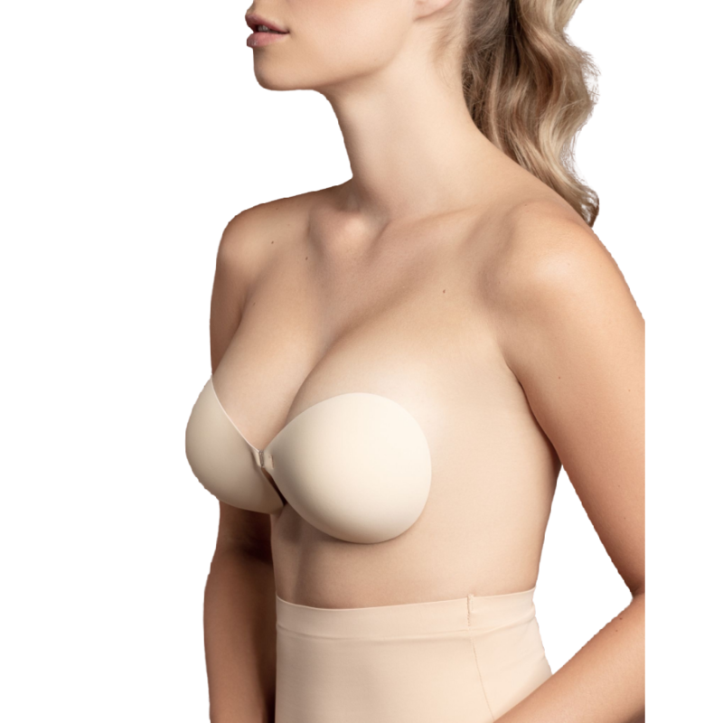 Comprar BYE-BRA Sujetador Invisible Negro Copa A – Comodidad Y Soporte Sin Costuras-Noxtic