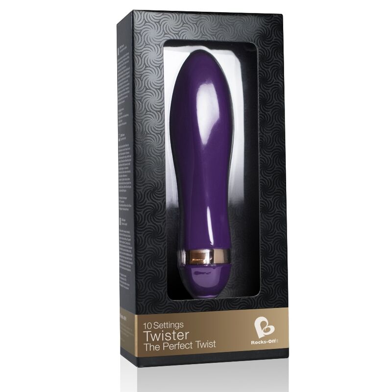 Comprar ROCKS-OFF Twister Vibrador – Estimulador Con 10 Modos Para Placer Personalizado-Noxtic