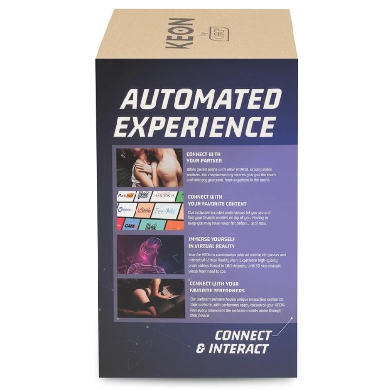 Comprar KIIROO KEON Masturbador Interactivo – Diseño Ergonómico Para Placer Personalizado-Noxtic
