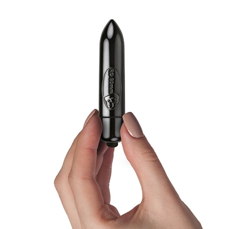 Comprar ROCKS-OFF Bala Vibradora RO-80MM Midnight Metal – Discreción Y Potencia Con 7 Modos De Vibración-Noxtic