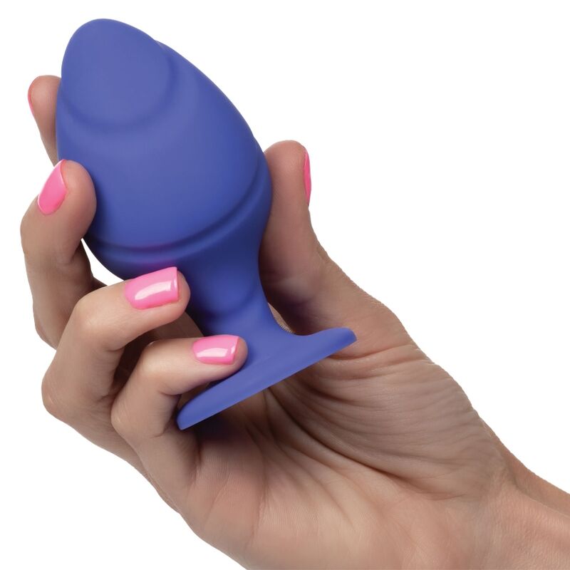 Comprar CALEXOTICS Cheeky Plugs Anales Lila – Diseño Con Textura Individual y Base Con Ventosa Para Uso Seguro-Noxtic