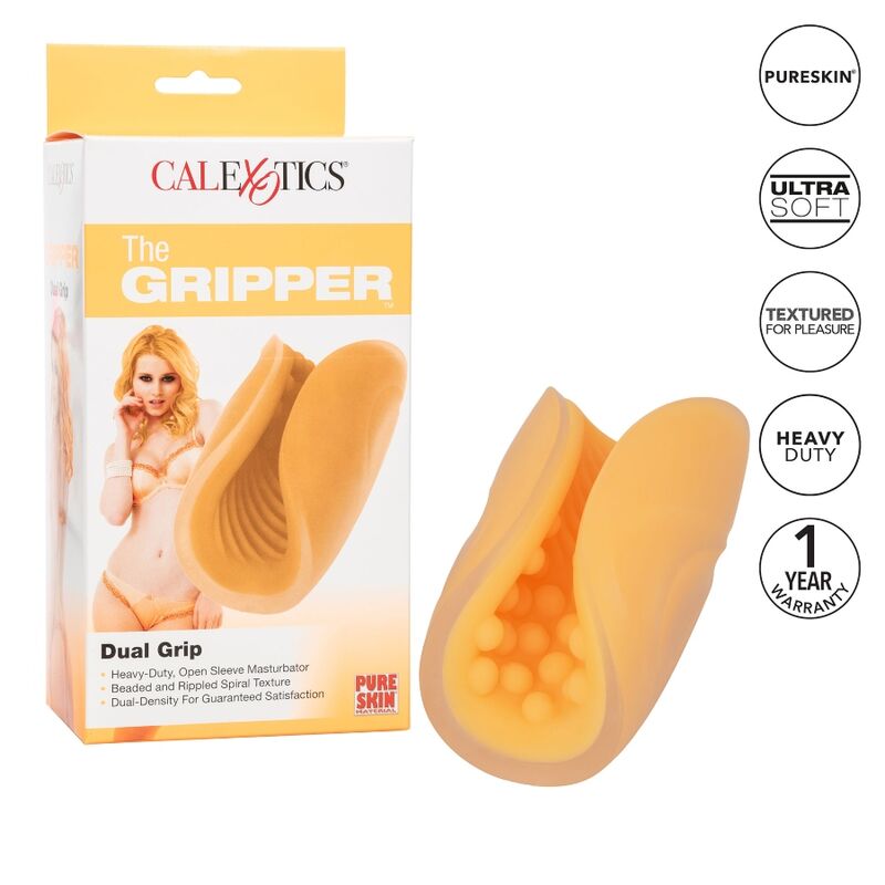 Comprar CALEXOTICS Beaded Grip – Masturbador Texturado Con Diseño Flexible Y Placentero-Noxtic