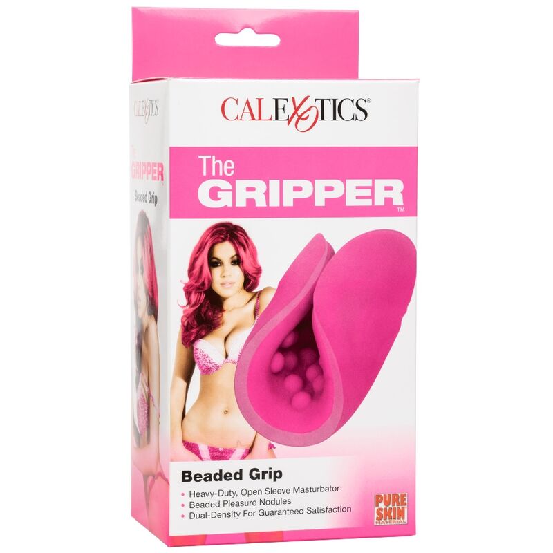 Comprar CALEXOTICS Beaded Grip – Masturbador Texturado Con Diseño Flexible Para Placer Óptimo-Noxtic
