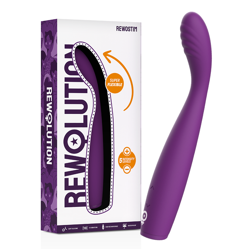 Comprar REWOLUTION REWOSTIM Vibrador Flexible – Diseño Ergonómico Con Estimulación Potente-Noxtic