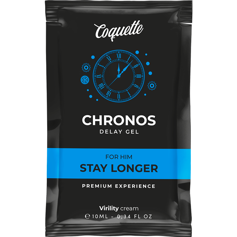 Comprar COQUETTE CHIC DESIRE Pocket Chronos Gel Retardante Para Él 10 ML – Fórmula Especial Para Prolongar Momentos Íntimos-Noxtic
