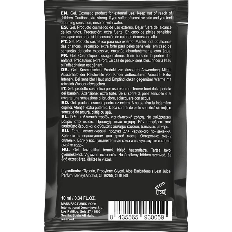 Comprar COQUETTE CHIC DESIRE Pocket Chronos Gel Retardante Para Él 10 ML – Fórmula Especial Para Prolongar Momentos Íntimos-Noxtic