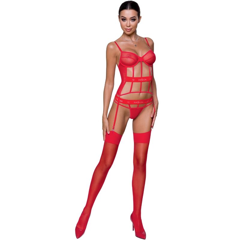 Comprar PASSION Kyouka Corset Rojo L XL – Corset Que Realza Tu Figura Con Estilo Elegante-Noxtic