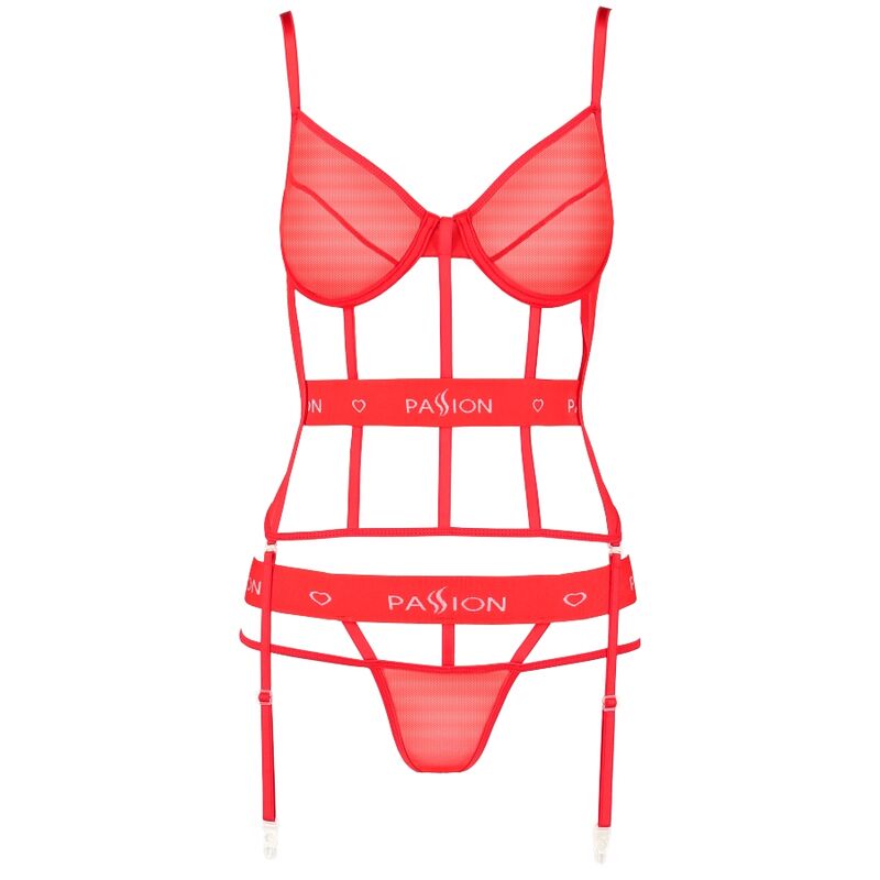 Comprar PASSION Kyouka Corset Rojo L XL – Corset Que Realza Tu Figura Con Estilo Elegante-Noxtic