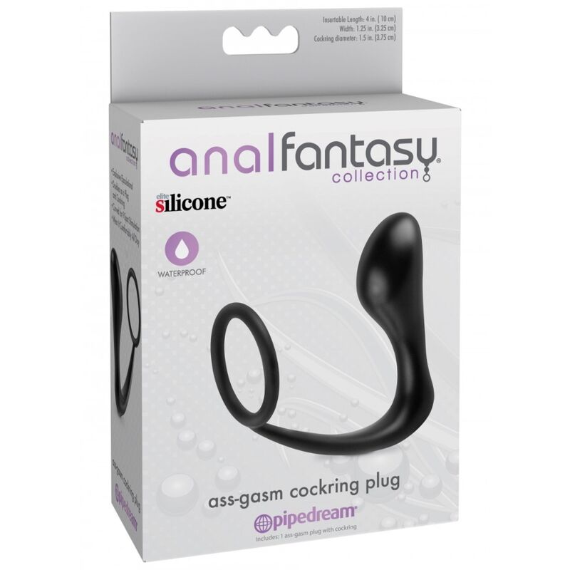 ANAL FANTASY Anello Ass-Gasm – Stimolatore in silicone impermeabile per nuove esperienze