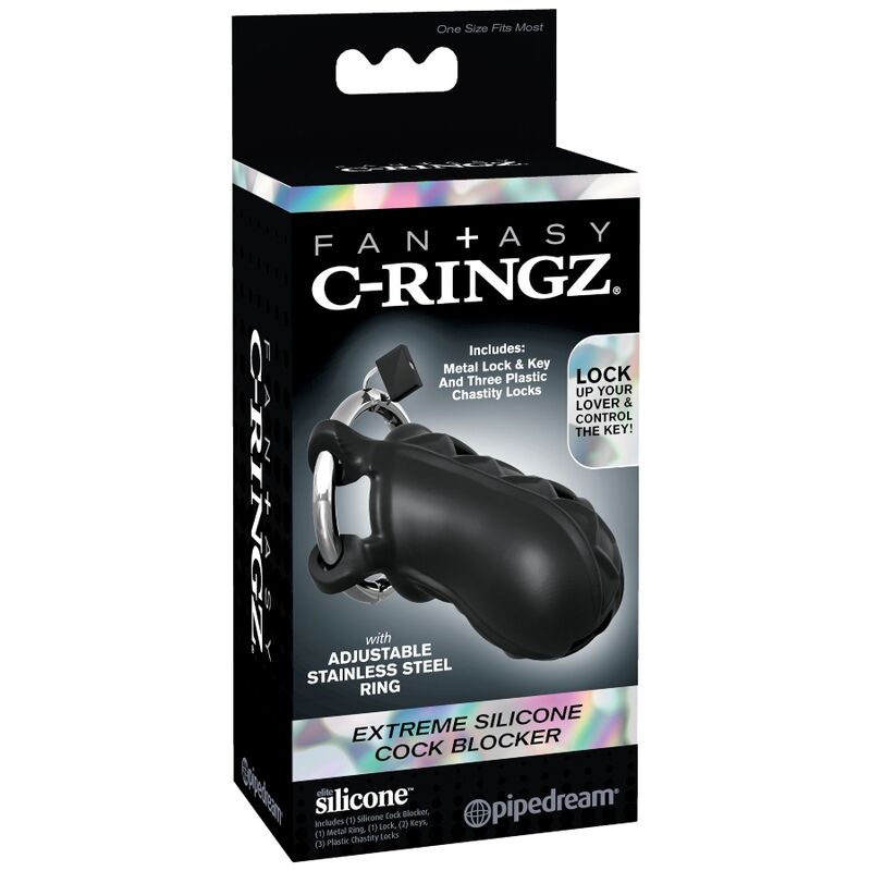 Comprar FANTASY C-RINGZ Jaula De Silicona – Diseño Ergonómico Para Mayor Placer Y Comodidad-Noxtic