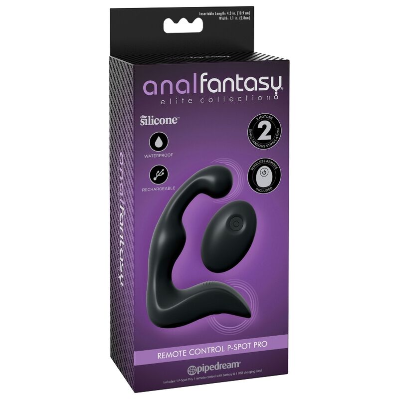 ANAL FANTASY ELITE COLLECTION - MASAJEADOR PROSTÁTICO PRO REMOTO