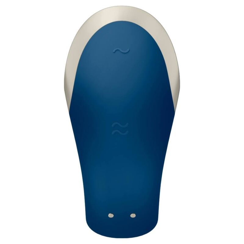 Comprar Satisfyer App Double Love Vibrador Parejas Luxury Azul – Diseño Ergonómico Para Placer Compartido-Noxtic