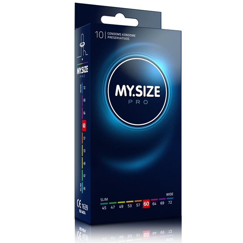 Comprar MY SIZE Pro Preservativos 60 Mm 10 Unidades – Ajuste Perfecto Para Mayor Comodidad-PRESERVATIVOS-Noxtic