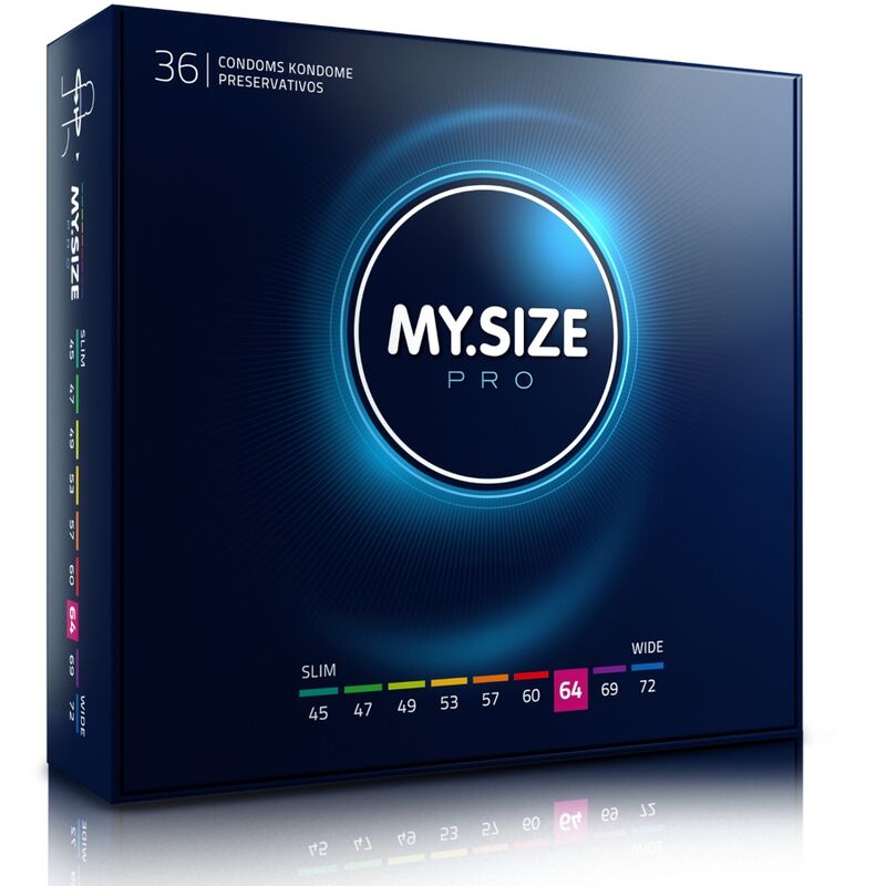 Comprar MY SIZE Pro Preservativos 64 Mm 36 Unidades – Ajuste Perfecto Para Mayor Comodidad-PRESERVATIVOS-Noxtic