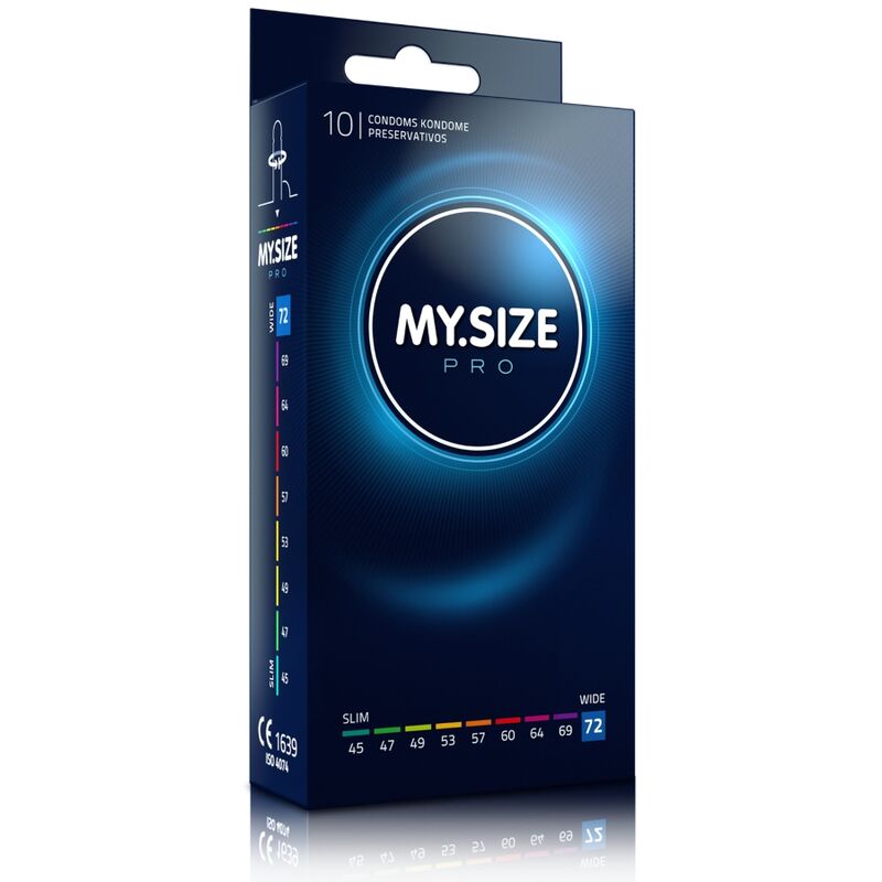 Comprar MY SIZE Pro Preservativos 72 Mm 10 Unidades – Ajuste Perfecto Para Mayor Comodidad-PRESERVATIVOS-Noxtic