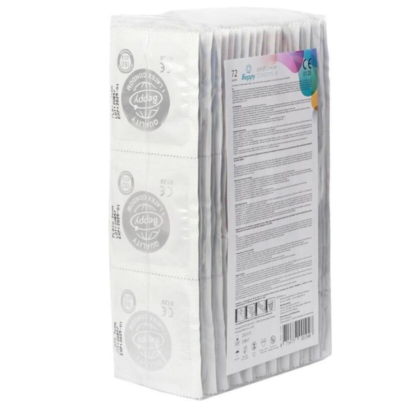 Comprar BEPPY Preservativos Naturales 72 Unidades – Experiencia Segura Y Confiable Para Placer Intimo-PRESERVATIVOS-Noxtic