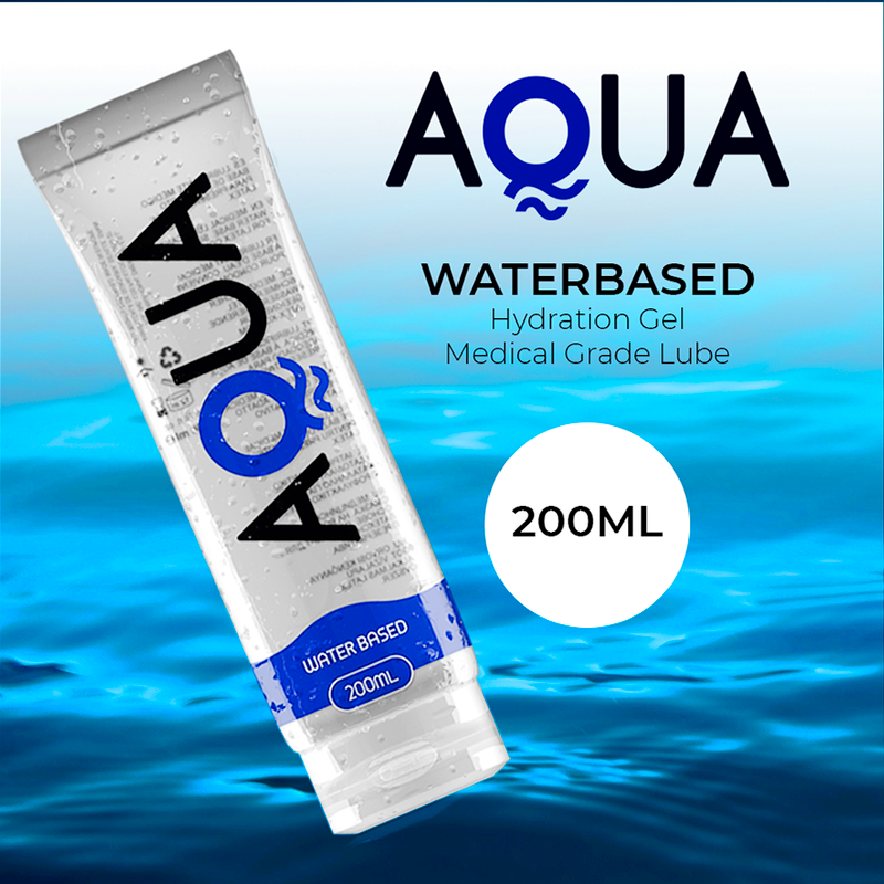 Comprar AQUA QUALITY Lubricante Base De Agua 200 ML – Suave Y Sedoso Para Placer Confortable-Noxtic