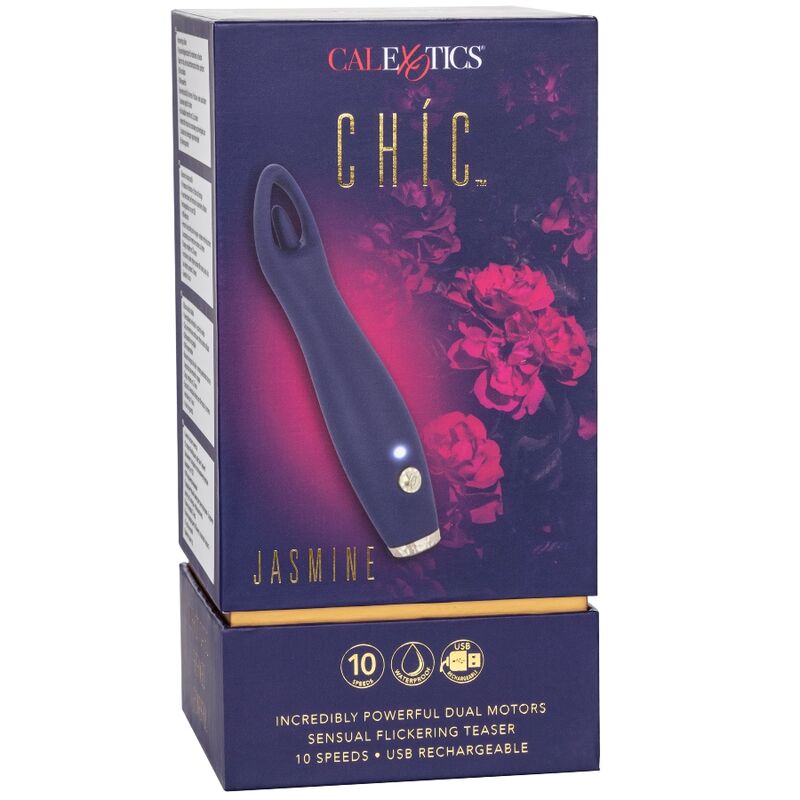 Comprar CALEXOTICS Chic Jasmine Estimulador – Vibrador Recargable Con 10 Velocidades De Vibración-Noxtic