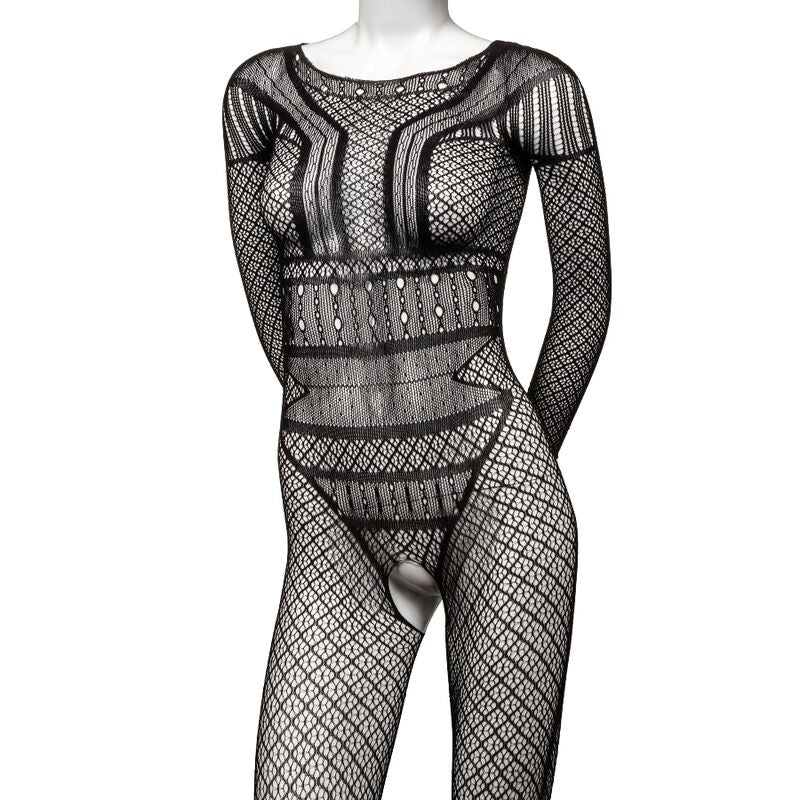 Comprar CALEXOTICS Lace Body Suit Talla Plus – Traje De Cuerpo De Encaje Para Sensación Seductora-Noxtic
