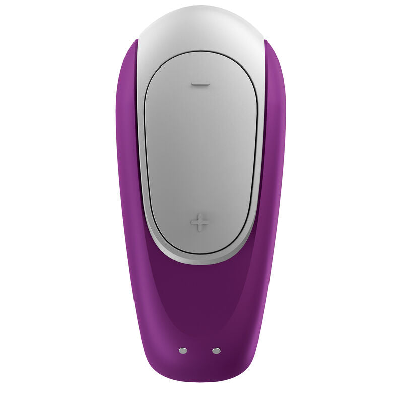 Comprar Satisfyer Double Fun Partner Vibrador Lila – Vibrador Recargable Con Diseño Innovador Para Parejas-Noxtic