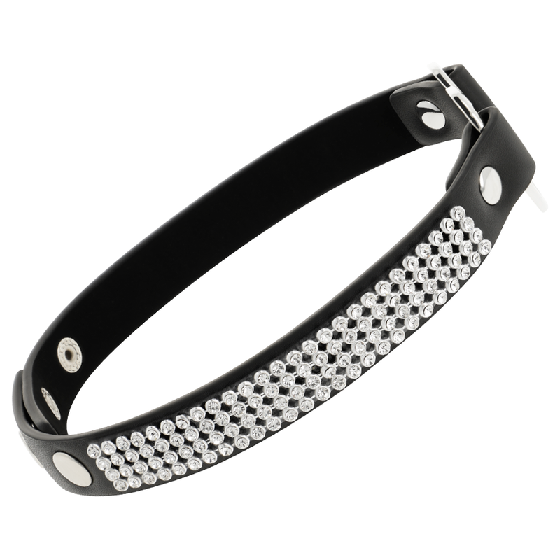 Comprar Coquette Chic Desire Choker – Collar De Cuero Vegano Con Diseño Elegante Y Sofisticado-Noxtic