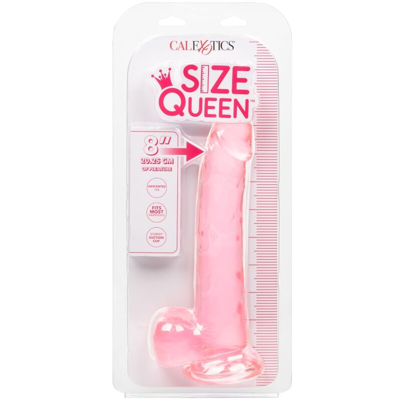 Comprar CALEXOTICS Size Queen Dildo Rosa 20.3 Cm – Diseño Ergonómico Para Placer Personalizado-Noxtic