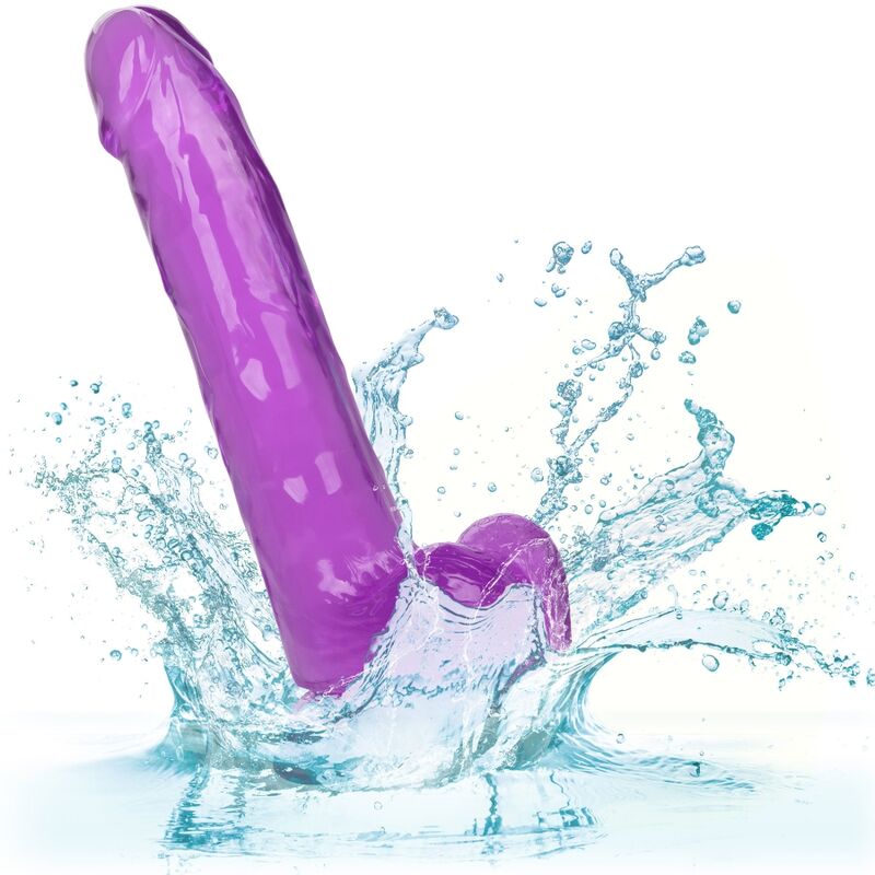 Comprar CALEXOTICS Size Queen Dildo Lila 20.3 Cm – Diseño Flexible Para Placer Personalizado-Noxtic