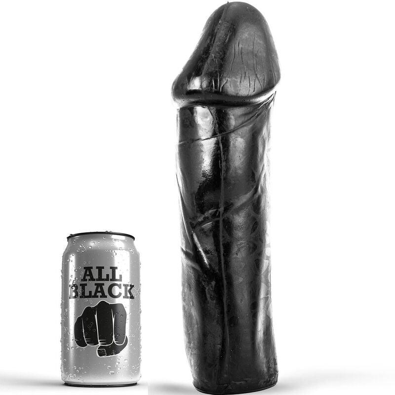 Comprar All Black Dildo 28 Cm Sin Testículos – Diseño Sólido Para Comodidad Total-Noxtic