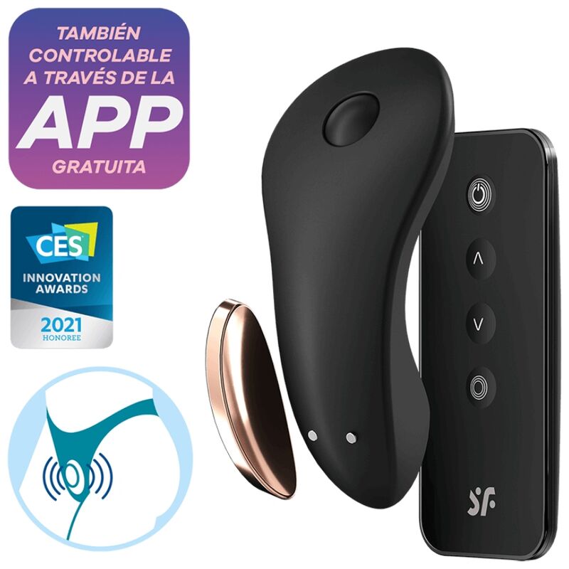 Comprar Satisfyer Little Secret Panty Vibrator – Estimulador Discreto Para Placer Íntimo Personalizado-Noxtic