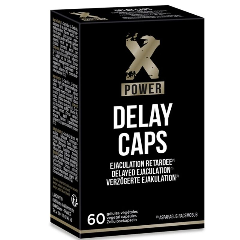 XPOWER - DELAY CAPS RETARDANTE EYACULACION 60 CAP-XPOWER-Noxtic