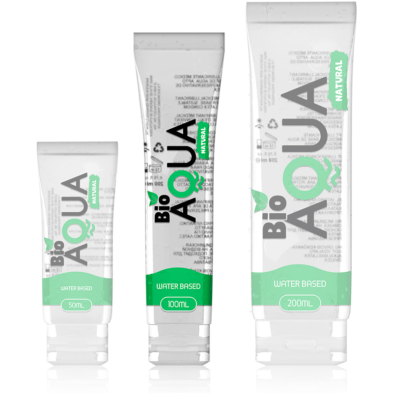 Comprar BIOAQUA Lubricante Natural Base Agua 100 ml – Suave Fórmula Para Placer Confortable-Noxtic