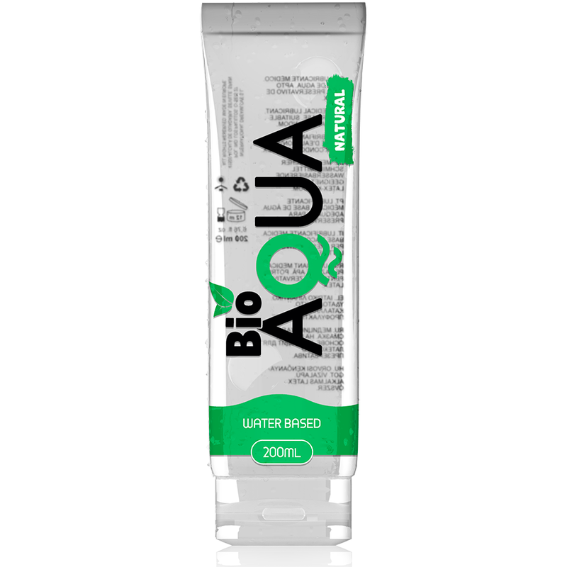 Comprar BIOAQUA Lubricante Natural Base Agua 200 ML – Fórmula Suave Con Ingredientes Naturales Para Comodidad Diaria-Noxtic