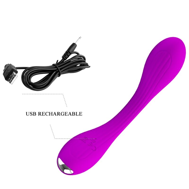 Comprar PRETTY LOVE YEDDA Vibrador Flexible – Estimulador Ergonomico Con 12 Modos De Vibración-Noxtic