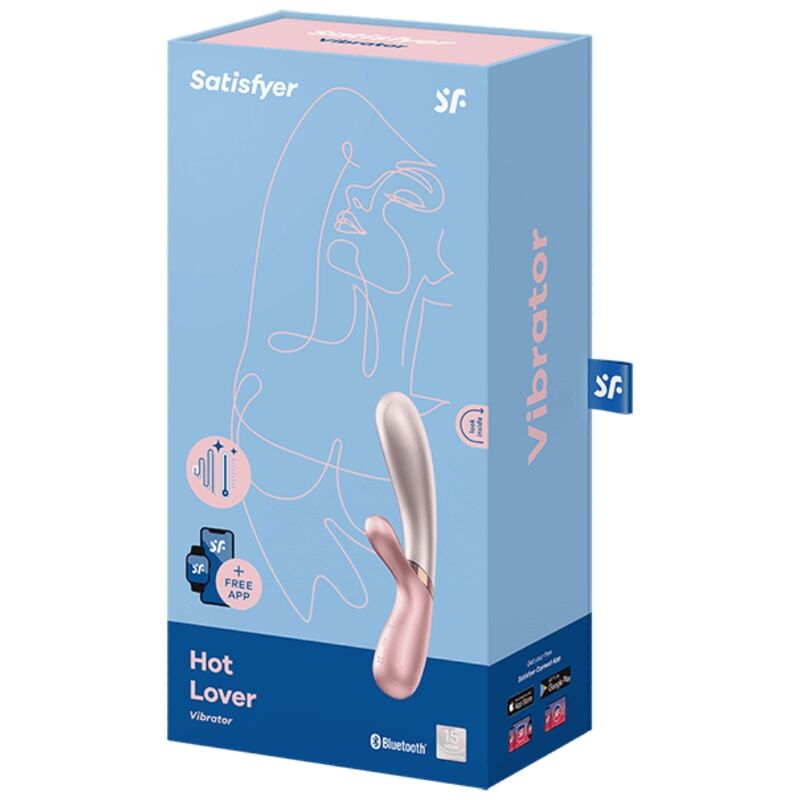 Comprar Satisfyer Hot Lover Vibrador Rosa y Beige – Vibrador Recargable Con Diseño Ergonómico Para Placer Intimo-Noxtic
