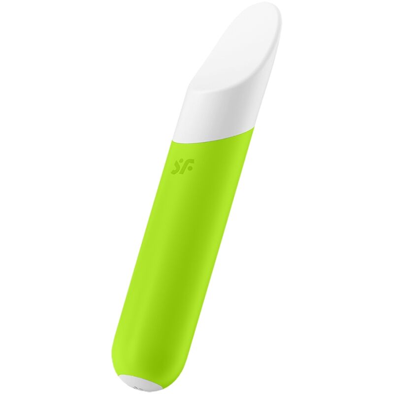 Comprar Satisfyer Ultra Power Bullet 7 Verde – Vibrador Recargable Con Estimulación Profunda-Noxtic