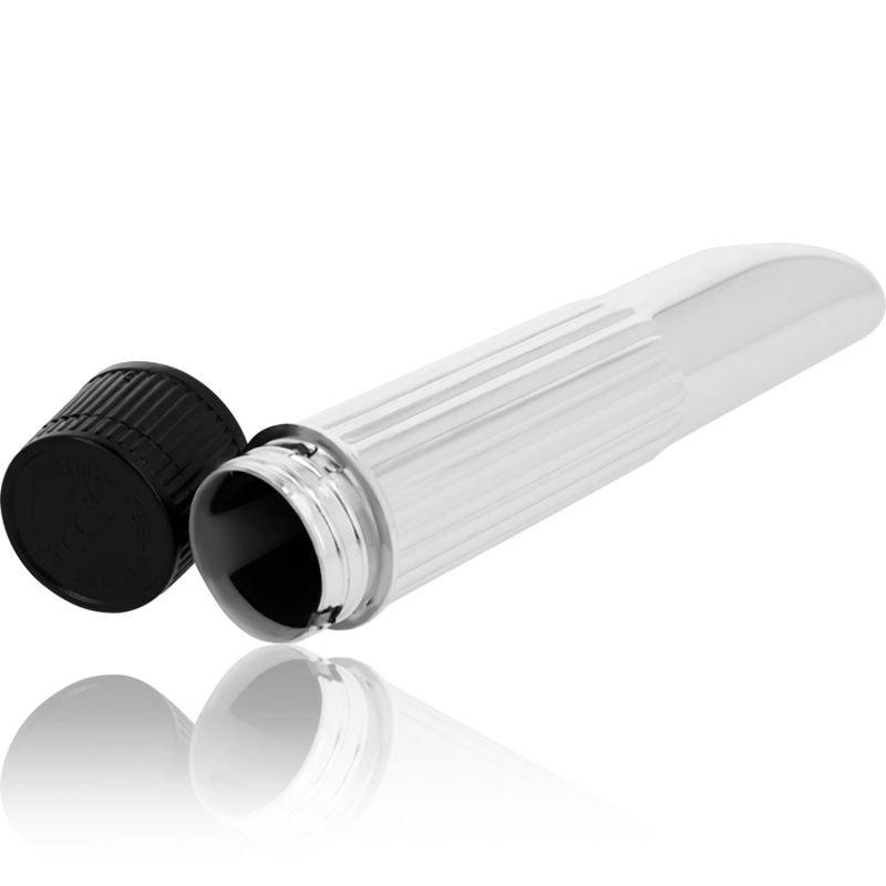 Comprar OHMAMA Mini Vibrador Plateado 13.5 CM – Vibrador Compacto Con Intensidad Ajustable-Noxtic