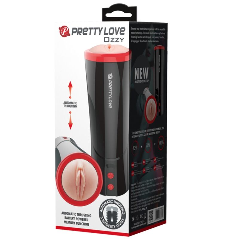 Comprar Pretty Love Masturbador Multifunción Ozzy – Diseño Elegante Para Una Experiencia Sensorial Única-Noxtic