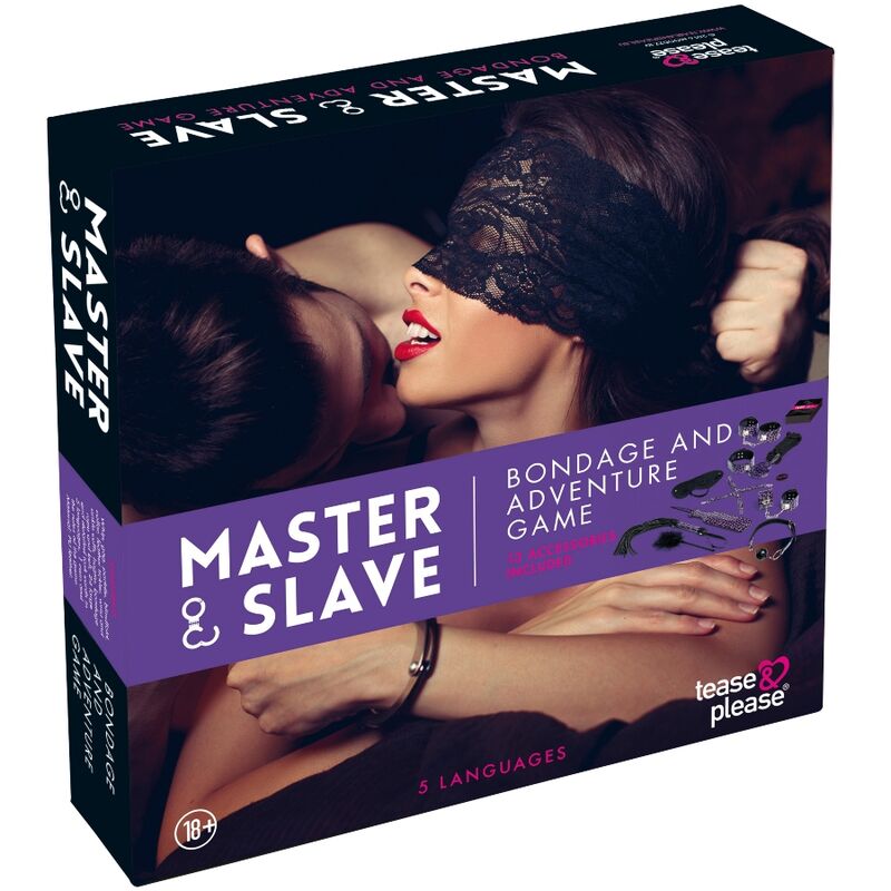 Comprar Tease & Please Juego 13 Accesorios Bondage Lila – Experiencia Sensual Con Diseño Elegante y Funcional-Noxtic