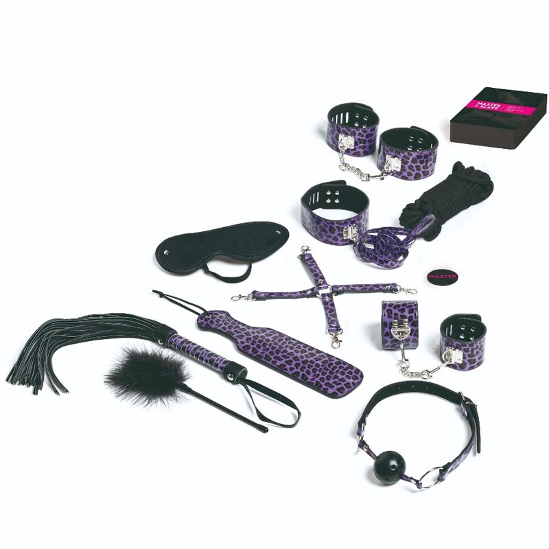Comprar Tease & Please Juego 13 Accesorios Bondage Lila – Experiencia Sensual Con Diseño Elegante y Funcional-Noxtic