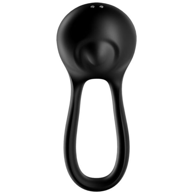 Comprar Satisfyer Majestic Duo Anillo Vibrador Negro – Estimulador Ergonómico Para Placer Compartido-Noxtic