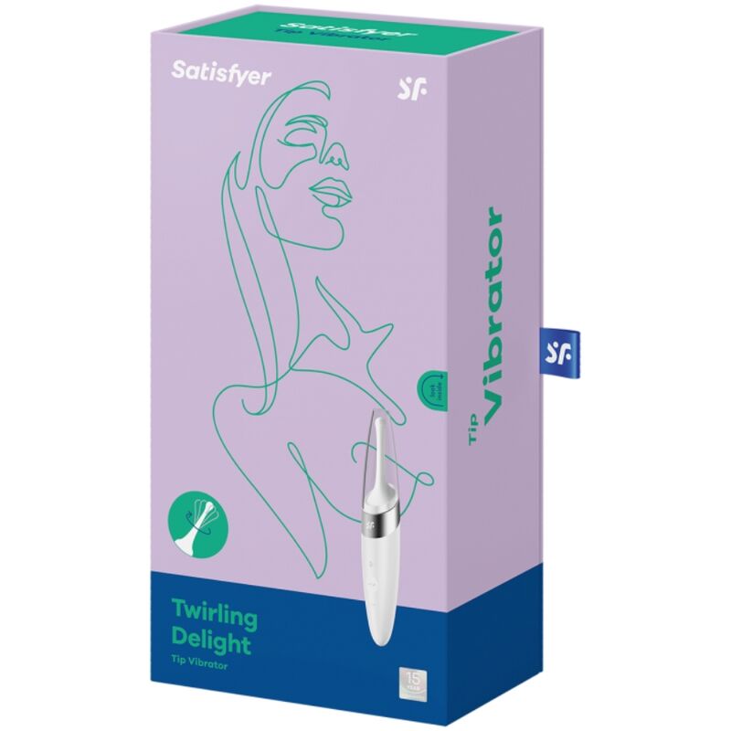 Comprar Satisfyer Twirling Delight Blanco – Estimulador Con Diseño Elegante Para Placer Sensacional-Noxtic