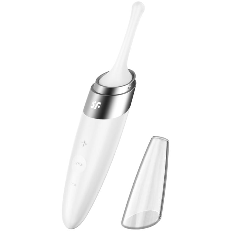 Comprar Satisfyer Twirling Delight Blanco – Estimulador Con Diseño Elegante Para Placer Sensacional-Noxtic