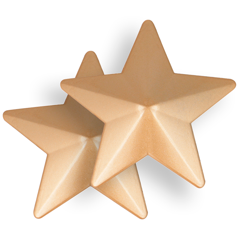 Comprar COQUETTE Cubre Pezones Metal Estrellas – Accesorio Elegante Para Momentos Especiales-Noxtic