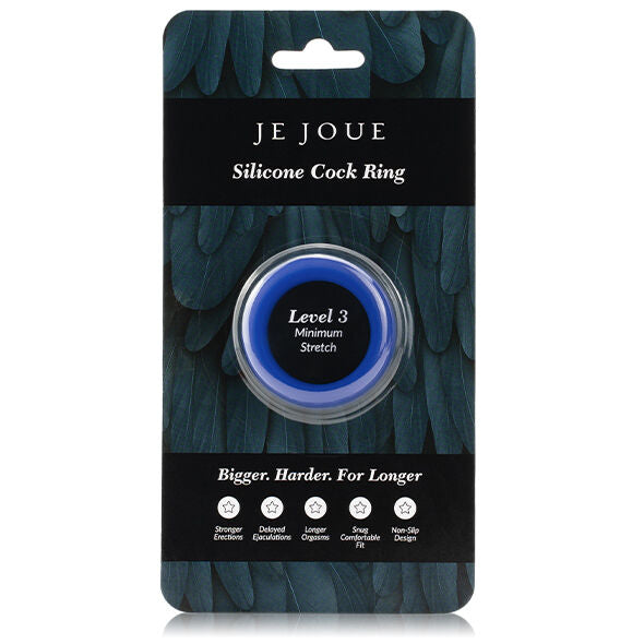 Comprar JE JOUE Anillo Silicona Azul – Diseño Con Estrangulamiento Mínimo Para Comodidad Ideal-Noxtic