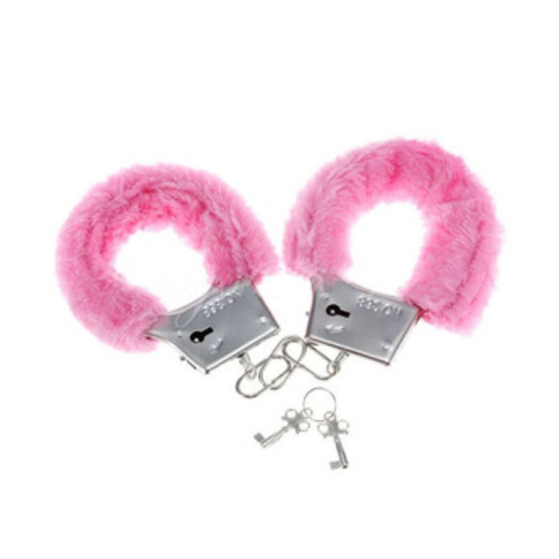 Comprar DIABLO PICANTE Esposas Metal Forradas Rosa – Suaves y Divertidas Para Momentos Especiales-Noxtic