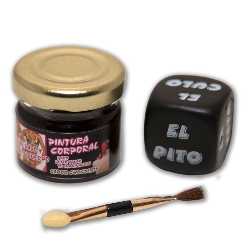 Comprar Diablo Picante Pintura De Chocolate – Juego Divertido Con Dado Y Pincel Para Momentos Creativos-Noxtic