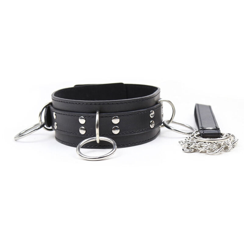 Comprar Ohmama Collar Sumisión Con 3 Anillas – Exploración Segura Con Diseño Elegante-Noxtic