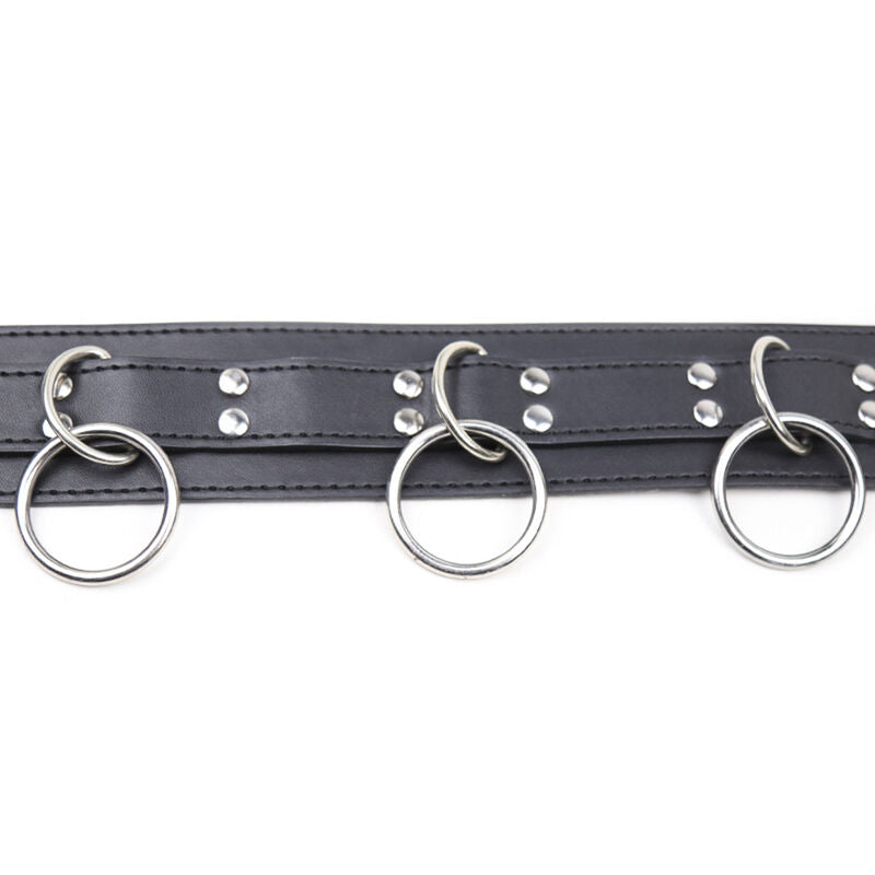 Comprar Ohmama Collar Sumisión Con 3 Anillas – Exploración Segura Con Diseño Elegante-Noxtic
