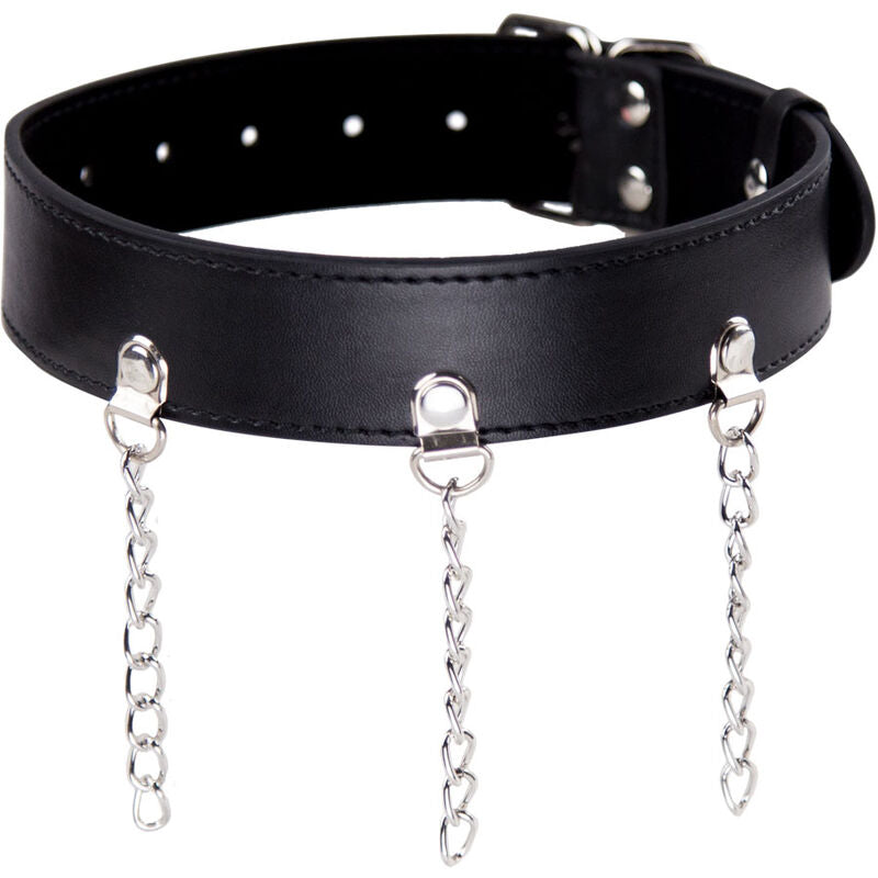 Comprar OHMAMA Fetish Collar Con Anillas – Accesorio Sofisticado Para Exploración Sensual-Noxtic
