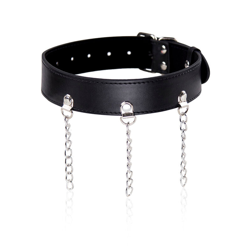 Comprar OHMAMA Fetish Collar Con Anillas – Accesorio Sofisticado Para Exploración Sensual-Noxtic